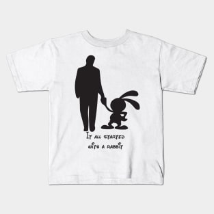 It all started with a rabbit Kids T-Shirt